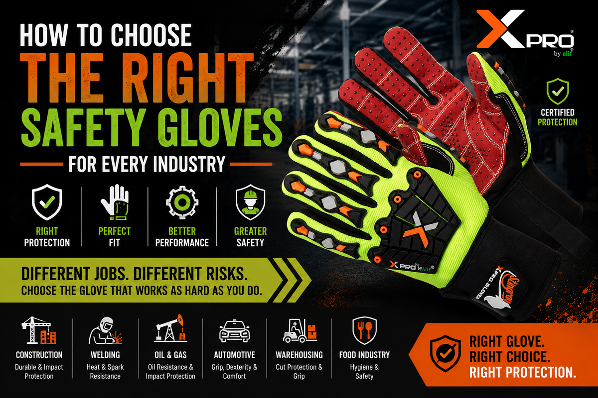 How to Choose the Right Safety Gloves for Every Industry