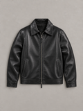 El Armarios Signature Black Leather Jacket
