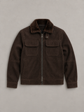 Toro by El Armarios Antique Brown Goat Suede Leather Jacket