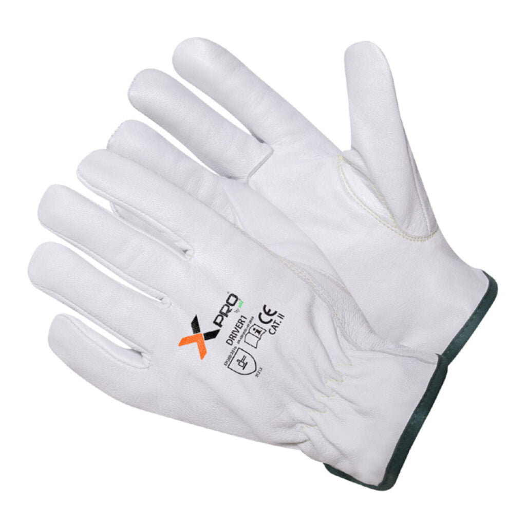 Alif Driver 1 Goatskin Driver Gloves – Keystone Thumb & High-Durability for Industrial Use