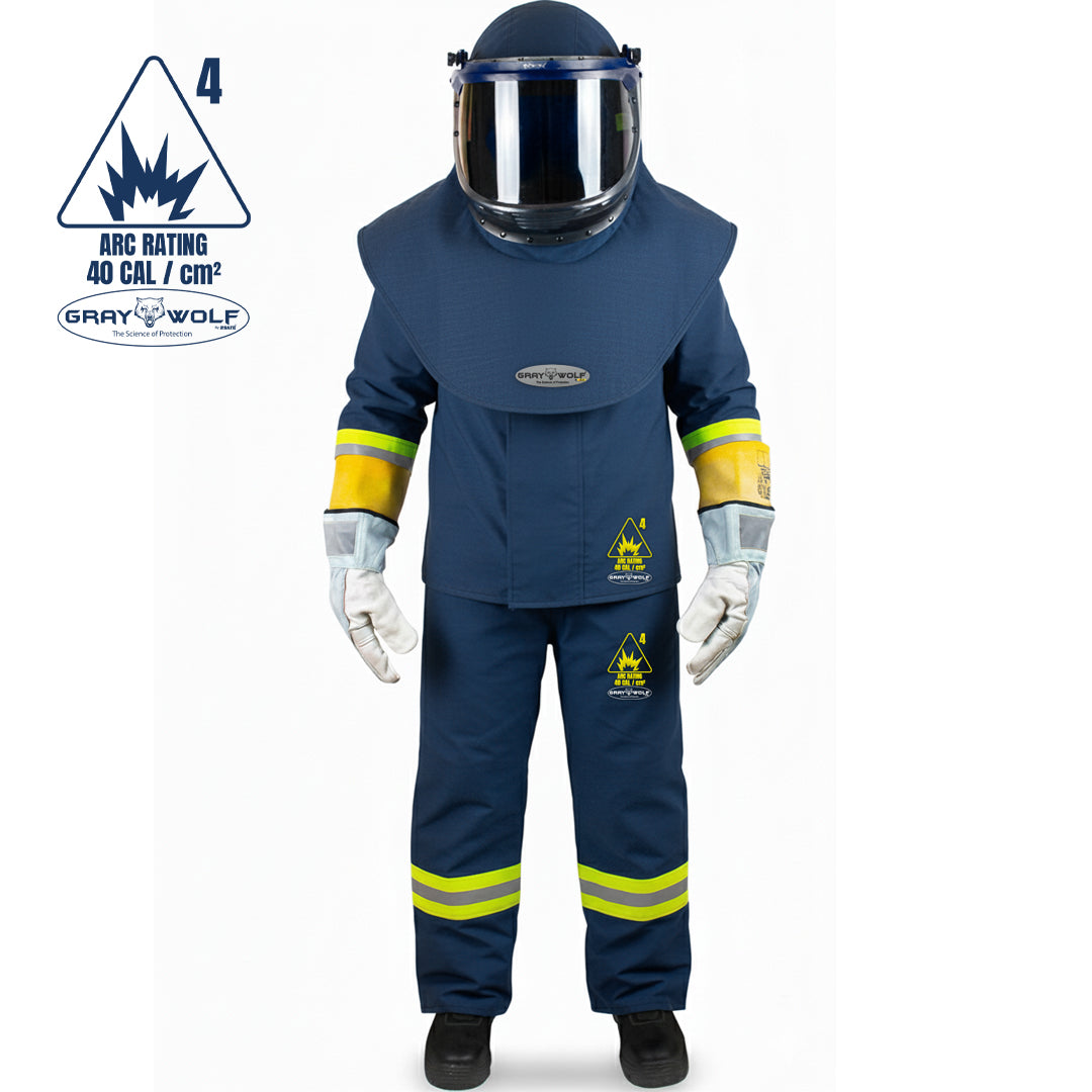 GRAYWOLF® Electric Arc Suit 40 CAL – Ultimate Protection for Electrical Arc Hazards