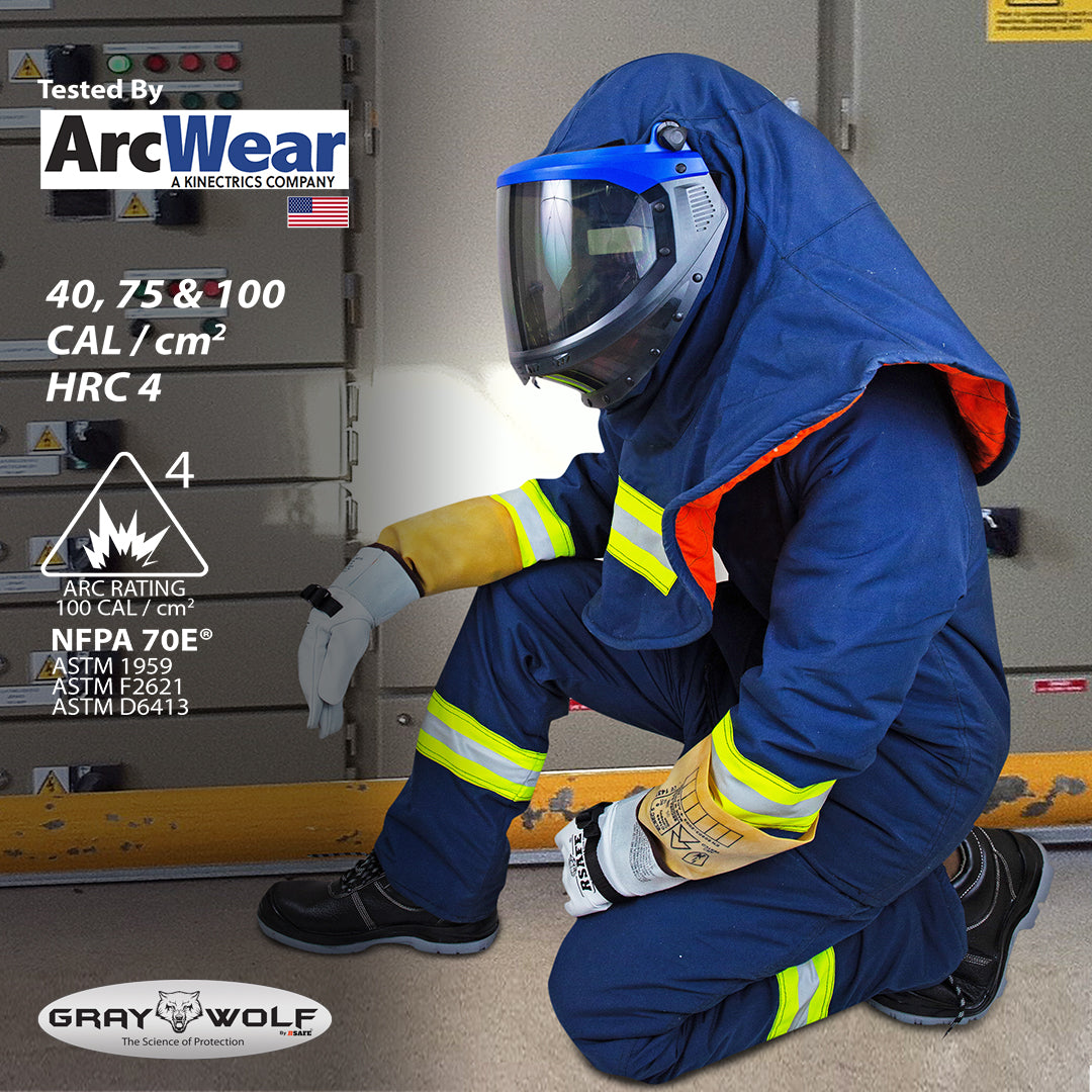 GRAYWOLF® Electric Arc Suit 70 CAL – Premier Protection for Electrical Arc Hazards