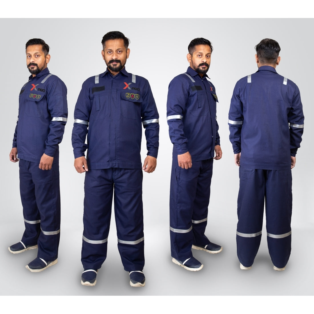 XPRO®XTEX®-001IFRPS FR Pant Shirt – Flame-Resistant Workwear for Industrial Safety & Protection