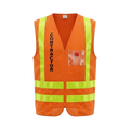 XPRO® HV07 Hi‑Vis Orange Class 2 FR Safety Vest – Flame Resistant, ANSI Compliant
