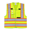 XPRO® HV08‑FLG Hi‑Vis Mesh Safety Vest – ANSI Type R Class 2, Moisture‑Wicking Fabric & Fall Protection Ready