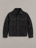 Toro by El Armarios Midnight Blue Goat Suede Leather Jacket
