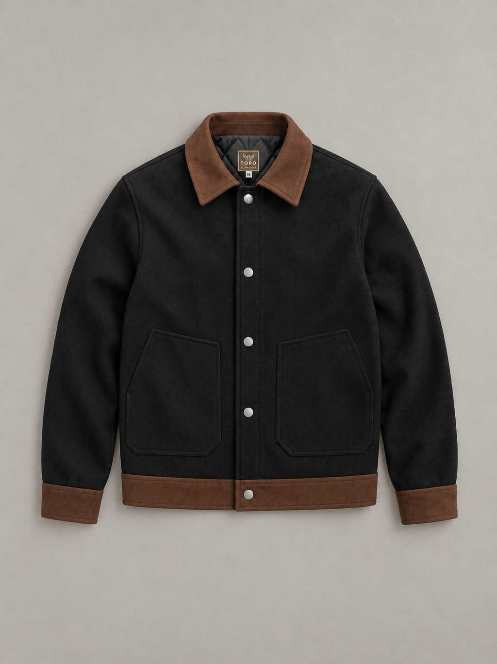 Toro by El Armarios Contrast Goat Suede Jacket