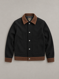 Toro by El Armarios Contrast Goat Suede Jacket