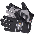 XPRO 25UWG General Utility Work Gloves, Heavy Duty Reinforced Palm, Knuckle Protection, Breathable & Machine Washable, touchscreen functionality for Men & Women